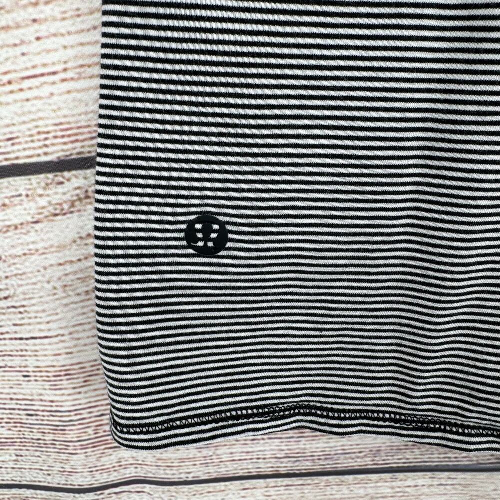 Lululemon Striped Split Back Performance Tank Top… - image 3